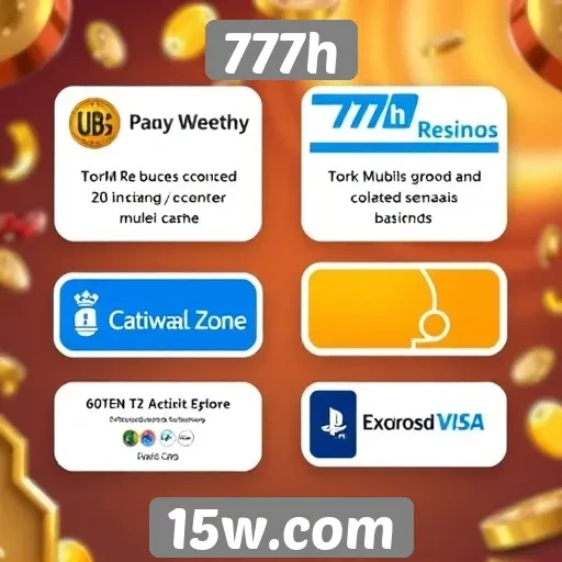 Métodos de pagamento no 777h